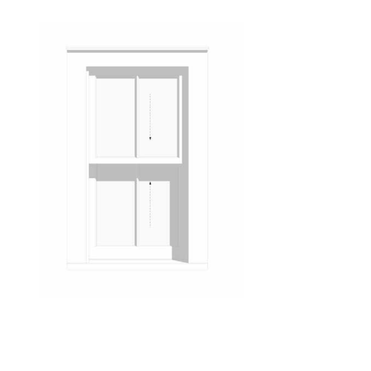 Double Hung Detail 100 Year Window