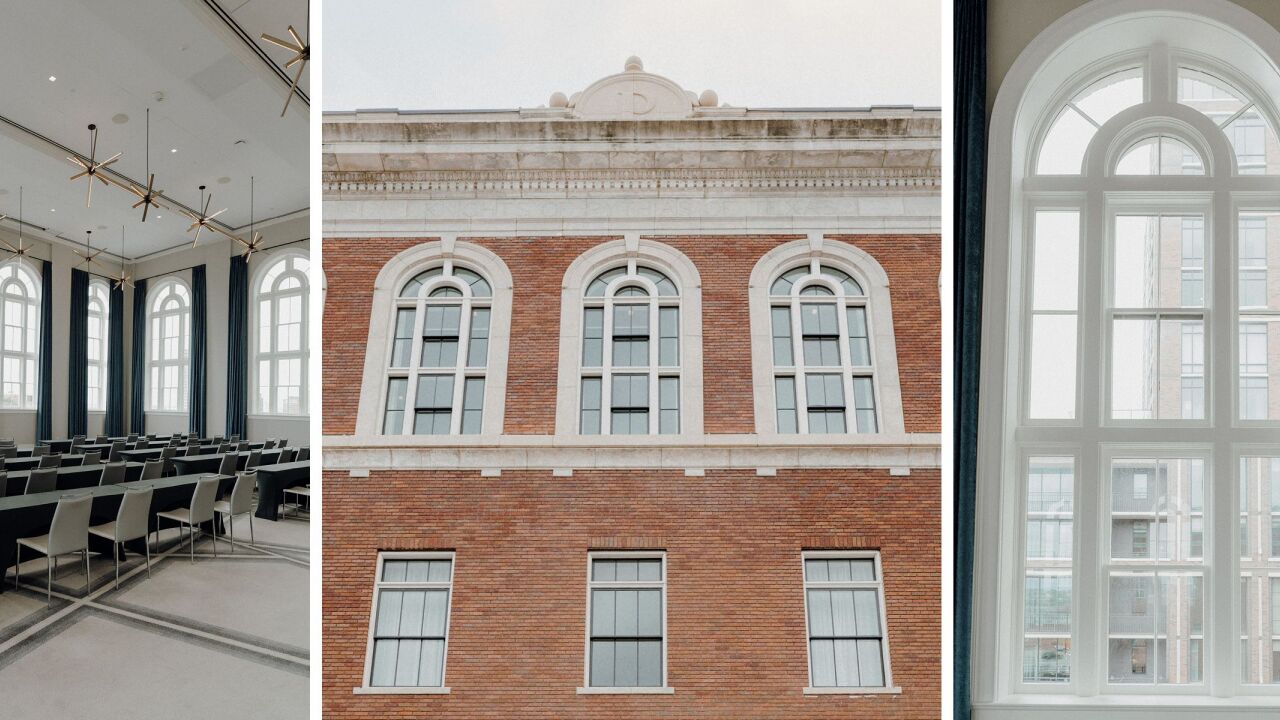 Dallas Pittman Hotel Details 100 Year Window