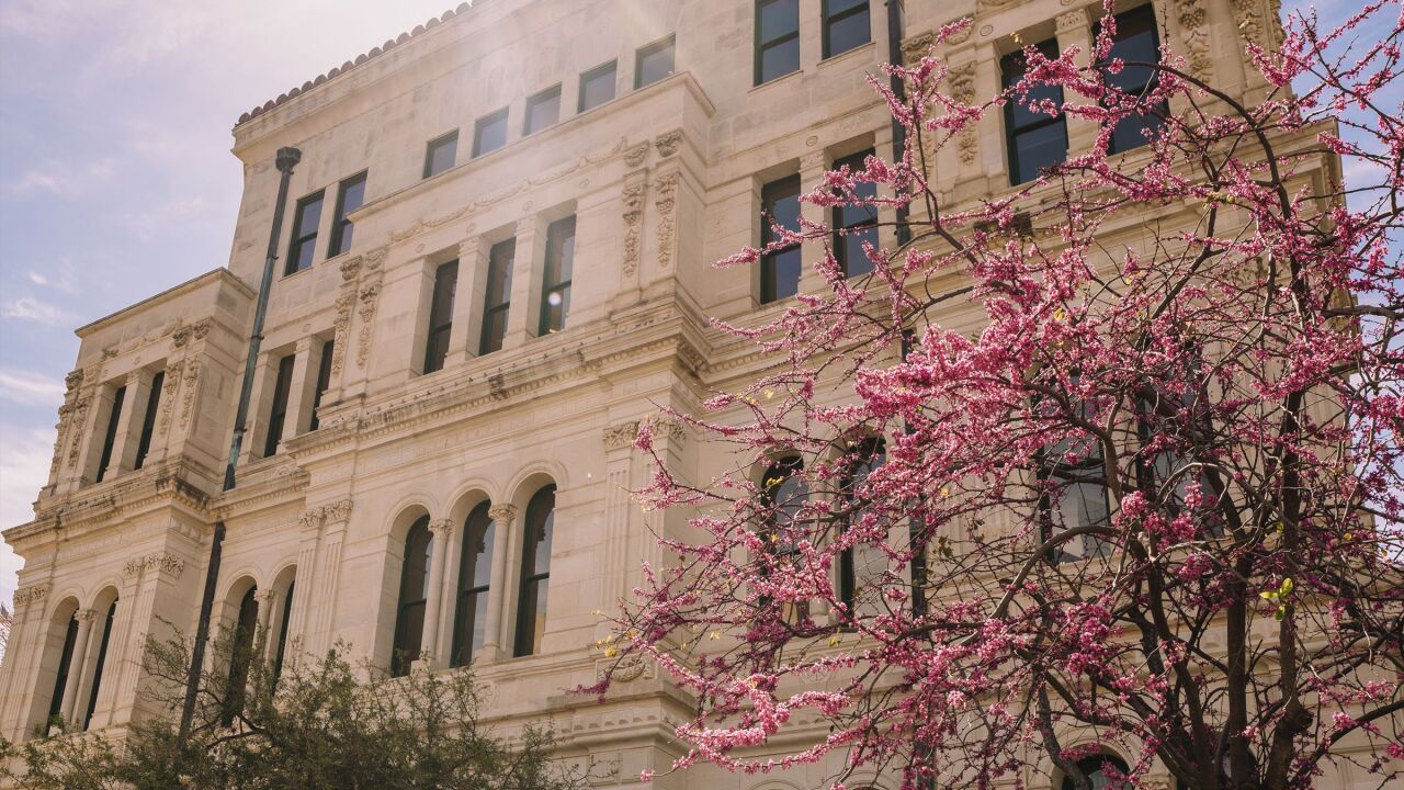 San Antonio City Hall 100 Year Window