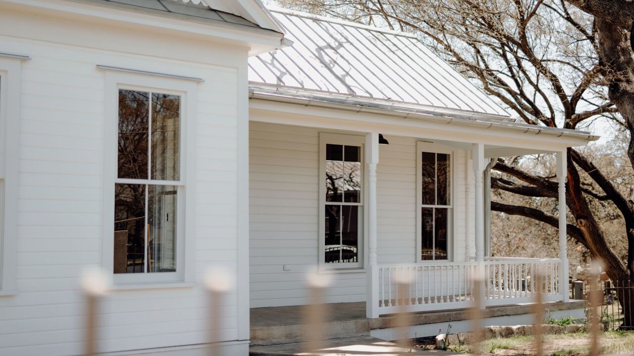 Texas State Cemetery Caretakers Cottage Hull Millwork
